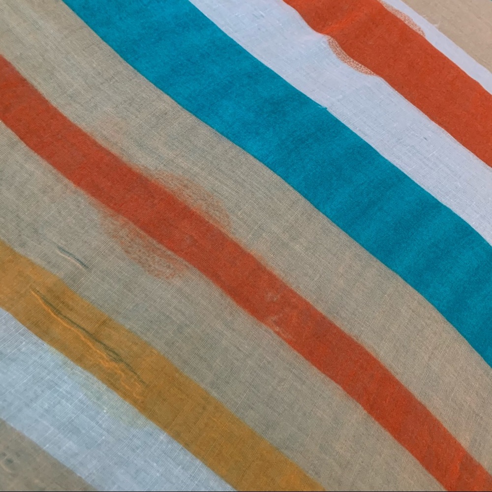 Colorful Striped Scarf - Picture 9 of 14